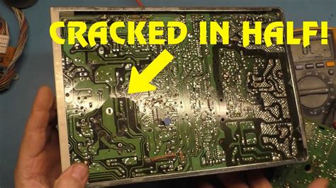 25 Hantarex Polo Arcade Monitor Repair Flyback Area Destroyed And