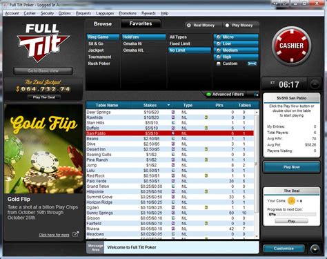 Full Tilt Poker $600 Bonus Breakdown, Clearing & Ranking