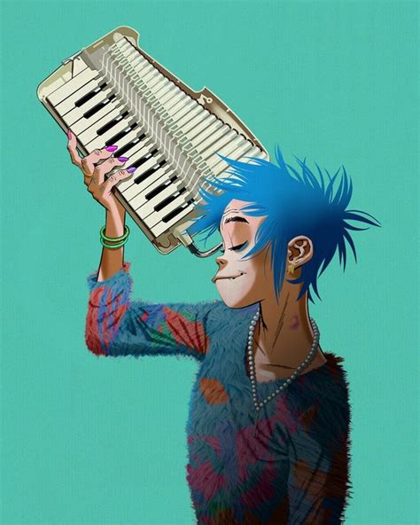 New 2d Art Gorillaz