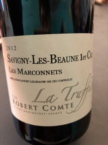 2018 Domaine de La Truffière Savigny lès Beaune 1er Cru Les Marconnets