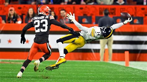 Steelers' George Pickens had a catch of the year vs. the Browns