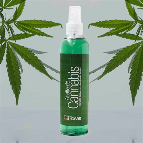 Aceite De Cannabis Corporal 240 Ml Rosas Sas