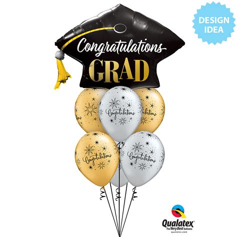 41 Inch Qualatex Congratulations Grad Foil Balloon 82656