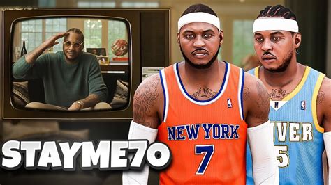 Using Hall Of Famer Carmelo Anthony In Nba K Play Now Online Youtube