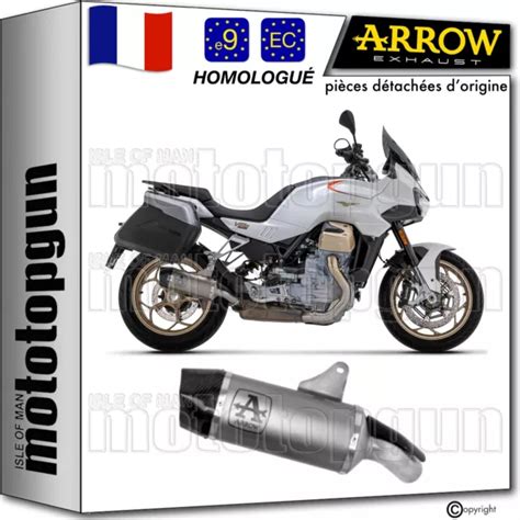 Arrow Pot Echappement Hom Indy Race Titanium C Moto Guzzi V Mandello