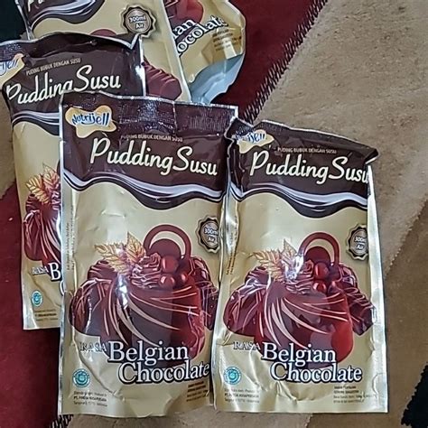 Nutrijell Pudding Susu Rasa Belgian Chocolate Gram Shopee Malaysia