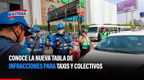 🔴🔵conoce La Nueva Tabla De Infracciones Para Taxis Y Colectivos Youtube