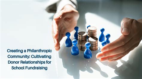 Creating A Philanthropic Community Cultivating Donor Relationships For