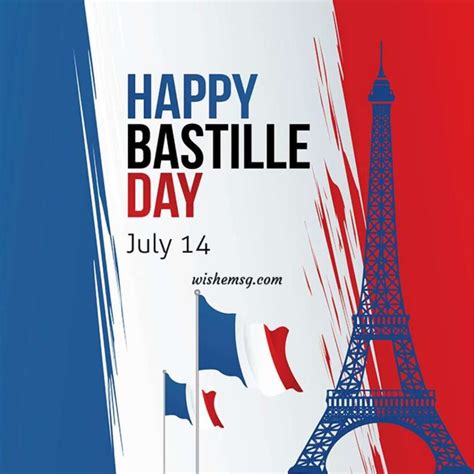 Happy Bastille Day Wishes Quotes Images Wishemsg