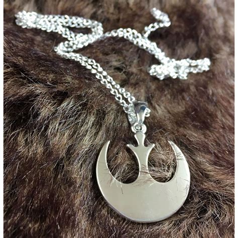 Star Wars Rebel Alliance Silver Plated Necklace