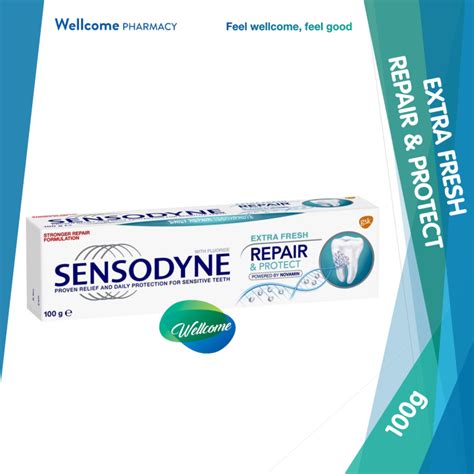 Sensodyne Repair And Protect Extra Fresh Toothpaste 100g Lazada