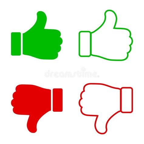 Emoticons Thumbs Down Stock Illustrations 33 Emoticons Thumbs Down