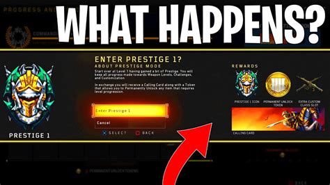 Entering Prestige What Happens When You Prestige Black Ops