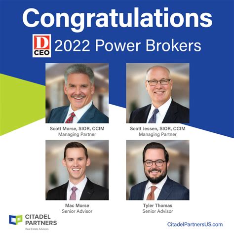 Congratulations Dceo 2022 Power Brokers Citadel Partners Llc