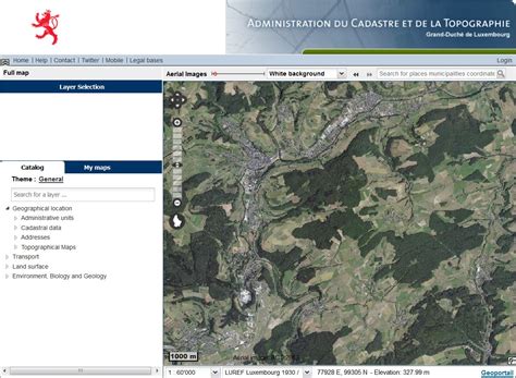 Geoportal - Get aerial images