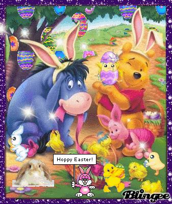 ***HAPPY EASTER - WINNIE THE POOH*** Picture #88272201 | Blingee.com