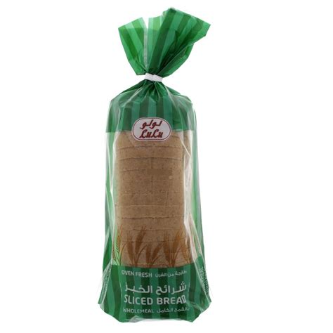 Large Wholemeal Bread 1 Pkt Online At Best Price Wholemeal Bread Lulu Uae Price In Uae