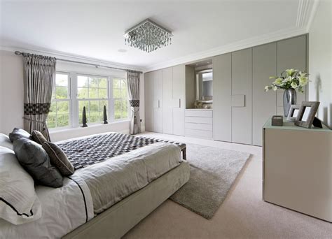 Silver Grey Luxury Fitted Wardrobe Bespoke Furniture Fitted Wardrobes Walk In Wardrob