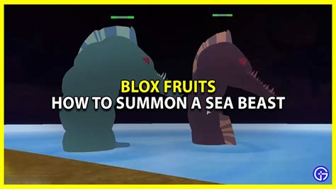 Sea Beast In Roblox Blox Fruits: How To Summon - Gamer Tweak