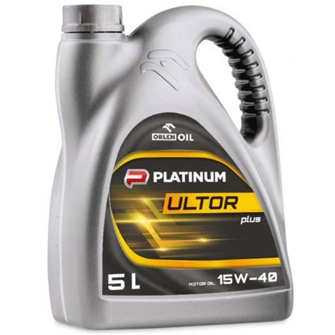 PLATINUM ULTOR PLUS CI 4 15W 40 Olej Silnikowy 5L PLATINUM CI4 15W40 5L