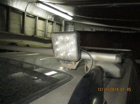 Рабочий свет на крышу — Toyota Land Cruiser 100, 4,2 л, 2003 года ...