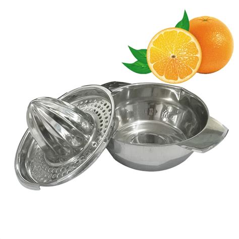 High Quality Stainless steel lemon juicer Juicer Orange Lemon Fruit reamers Manually press the ...