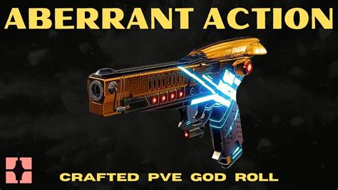 ABERRANT ACTION PVE God Roll Crafting Guide New Solar Sidearm