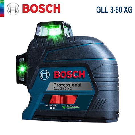 Bosch GLL 3 60 XG Nivel L Ser 12 L Neas Verde Nivel 3D Autonivelante