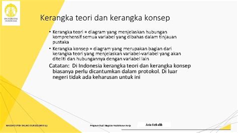 Kerangka Teori Dan Kerangka Konsep Perbedaan Dan Benang