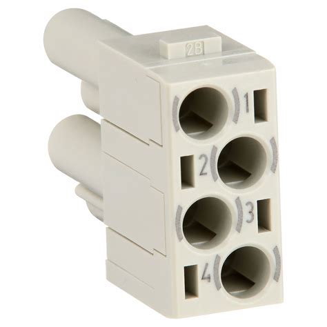 HARTING Han Modular Crimp Industrial Rectangular Connector Insert