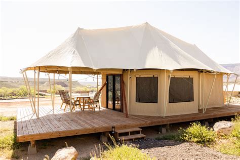 Experience Glamping in Zion Wildflower Grand Mesa Tents