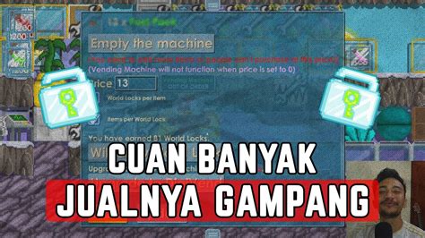 Jual Item Ini Profitnya Gede Banget Cuman Modal Rajin Growtopia