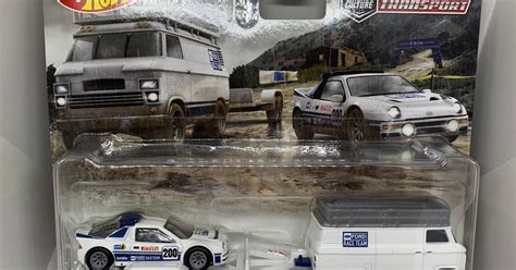 JULIAN S HOT WHEELS BLOG Ford RS200 Rally Van 2021 Car Culture Team Transport Ford Race Team