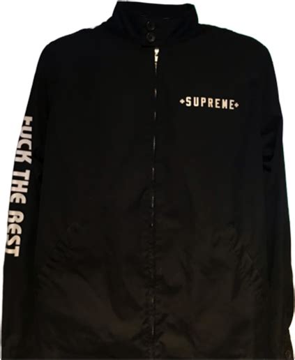 Supreme Independent Fuck The Rest Work Jacket WHATS ON THE STAR