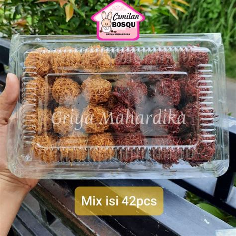 Jual Carang Mas Grubi Kremes Walangan Mix Kemas Mika Isi 30 Pcs