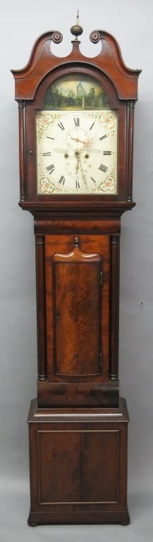 Sold Price William Hislop Mahogany Cased Tall Clock September