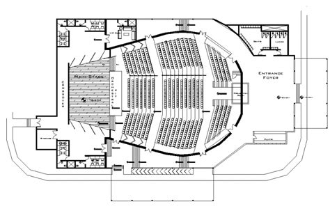 Second floor auditorium plan autocad file Auditorium Plan, Auditorium ...