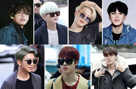 Best Eyeglasses And Sunglasses Looks From Bts Stars