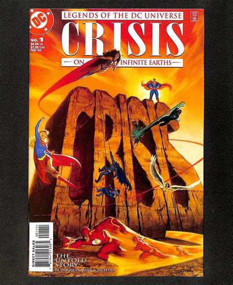 Legends Of The Dc Universe Crisis On Infinite Earths 1 Full Runs