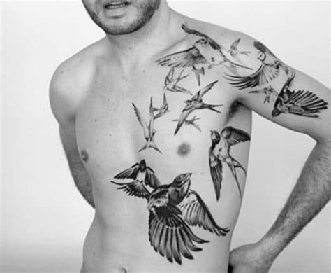 60 Bird Tattoos For Men From Owls To Eagles