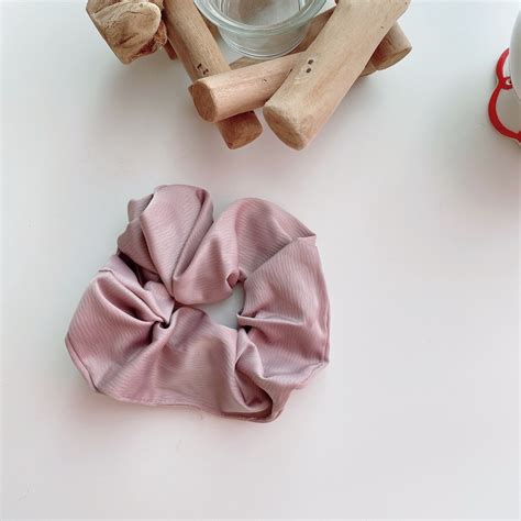 Jual Town Shell Satin Korean Big Scrunchy Ikat Rambut Korea Besar