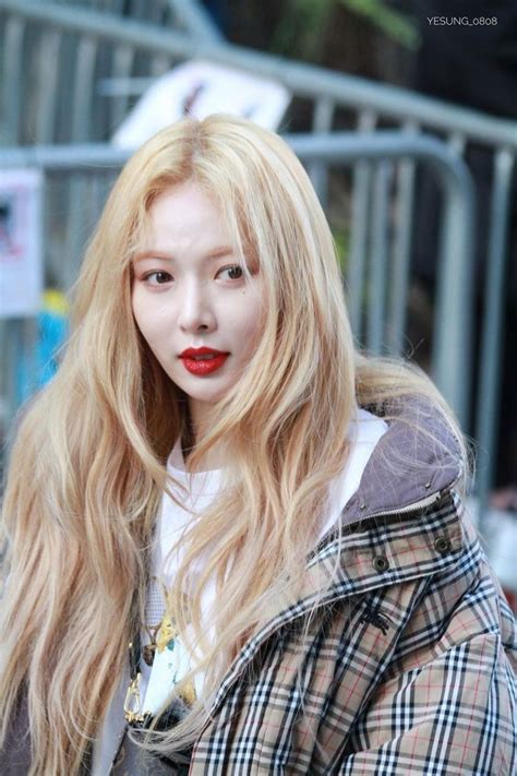 Blonde Hyuna Tumblr