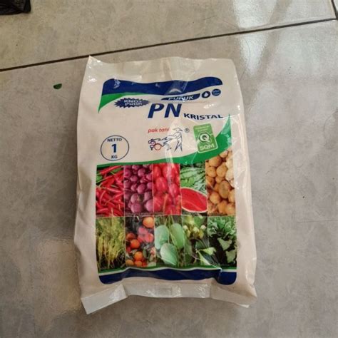 Jual Pupuk PN Kristal Kno3 Putih Pak Tani Kemasan Repack 100 Gram