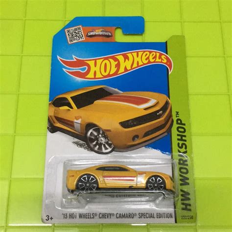 Hot Wheels Chevy Camaro Special Edition Shopee Malaysia