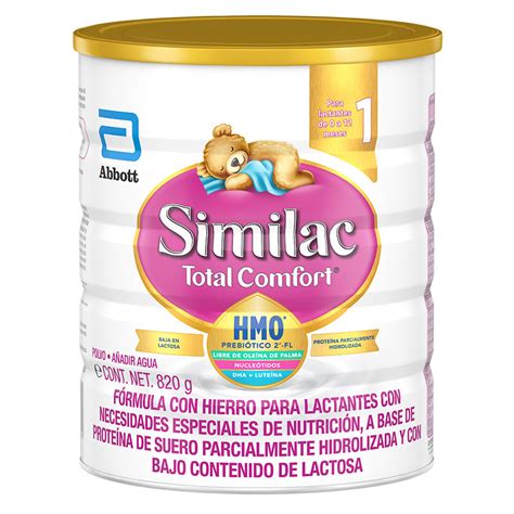 SIMILAC 1 TOTAL COMFORT 820G POLVO Leche en Polvo para Bebés ...
