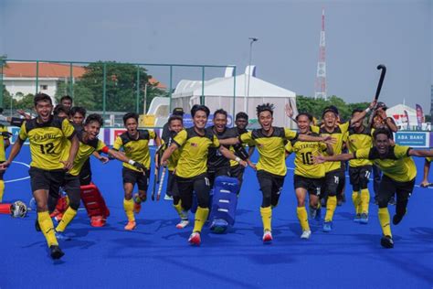 Skuad Hoki Lelaki Negara Raih Emas