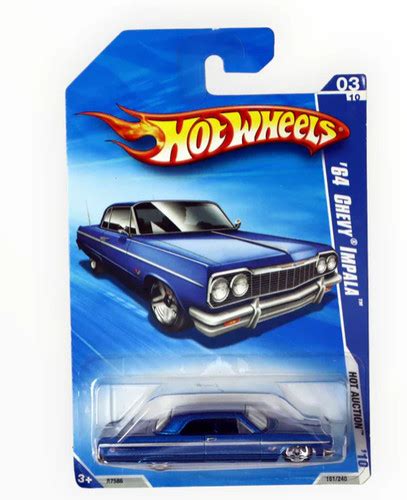hot wheels  chevy impala blue  ebay