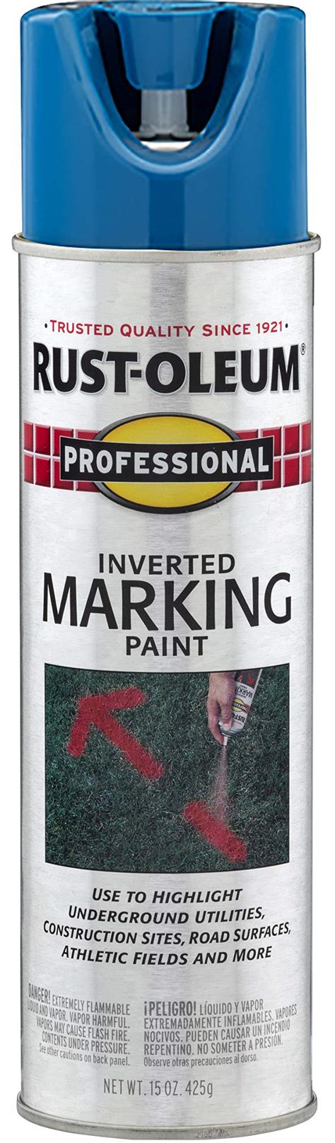 Buy Rust Oleum Caution Blue Professional Inverted Marking