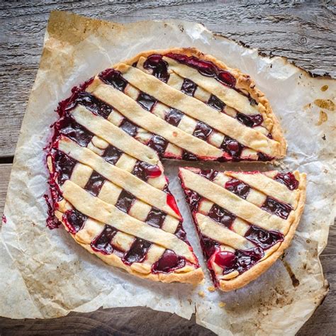 Classic Italian Crostata With Homemade Strawberry Jam So Cook