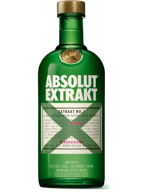 Vodka Absolut Extrakt Ml